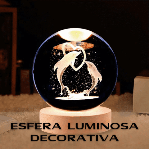 ESFERA LUMINOSA DECORATIVA